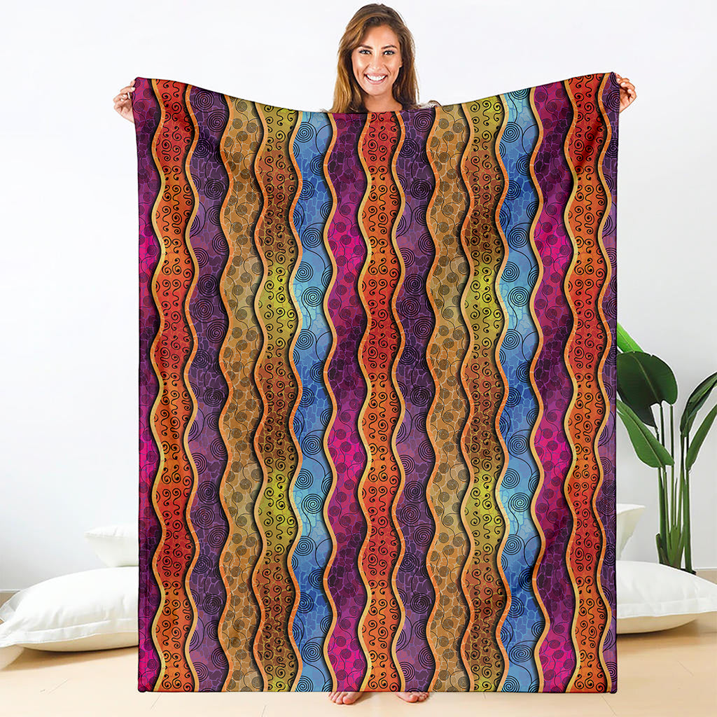 Afro Ethnic Inspired Print Blanket