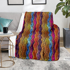 Afro Ethnic Inspired Print Blanket