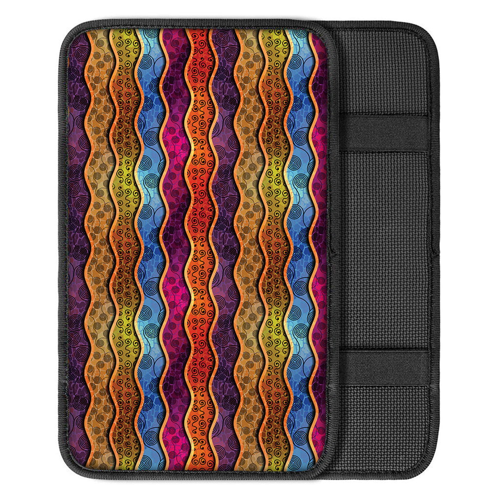 Afro Ethnic Inspired Print Car Center Console Cover