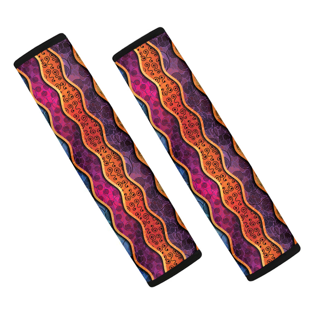 Afro Ethnic Inspired Print Car Seat Belt Covers