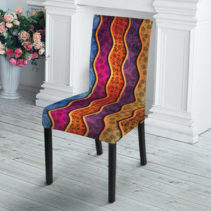 Afro Ethnic Inspired Print Dining Chair Slipcover