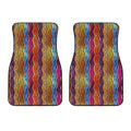 Afro Ethnic Inspired Print Front Car Floor Mats