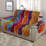 Afro Ethnic Inspired Print Half Sofa Protector