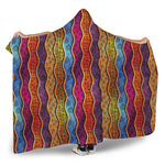 Afro Ethnic Inspired Print Hooded Blanket