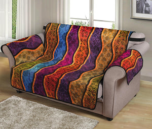 Afro Ethnic Inspired Print Loveseat Protector