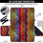 Afro Ethnic Inspired Print Loveseat Protector