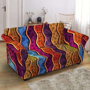 Afro Ethnic Inspired Print Loveseat Slipcover