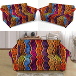 Afro Ethnic Inspired Print Loveseat Slipcover