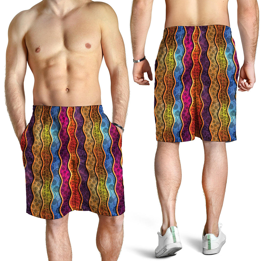 Afro Ethnic Inspired Print Men's Shorts