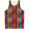 Afro Ethnic Inspired Print Men's Tank Top