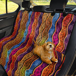 Afro Ethnic Inspired Print Pet Car Back Seat Cover