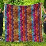 Afro Ethnic Inspired Print Quilt