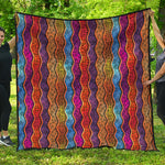 Afro Ethnic Inspired Print Quilt