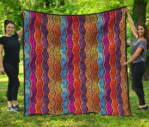 Afro Ethnic Inspired Print Quilt