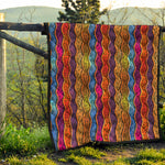 Afro Ethnic Inspired Print Quilt