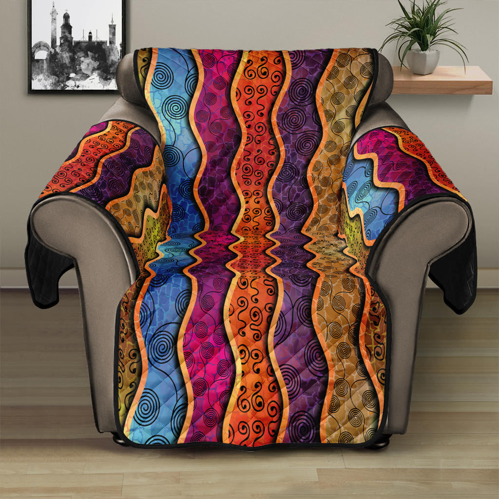 Afro Ethnic Inspired Print Recliner Protector