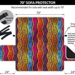 Afro Ethnic Inspired Print Sofa Protector