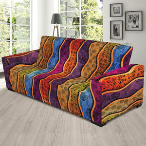 Afro Ethnic Inspired Print Sofa Slipcover