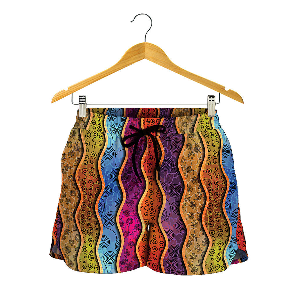 Afro Ethnic Inspired Print Women's Shorts