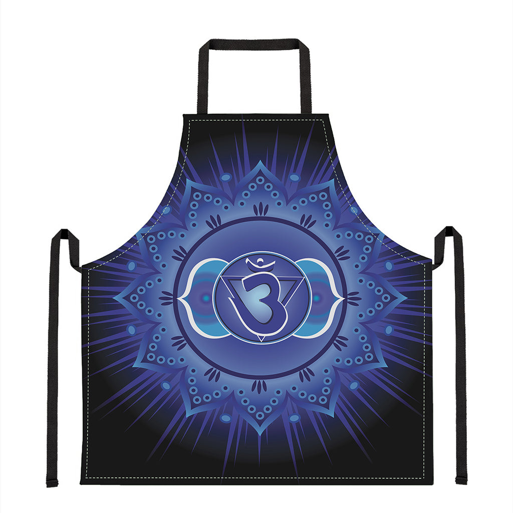 Ajna Chakra Mandala Print Apron