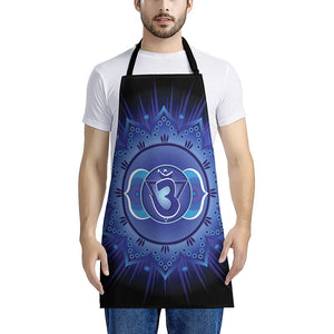 Ajna Chakra Mandala Print Apron