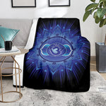 Ajna Chakra Mandala Print Blanket