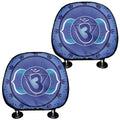 Ajna Chakra Mandala Print Car Headrest Covers
