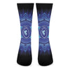 Ajna Chakra Mandala Print Crew Socks