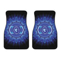 Ajna Chakra Mandala Print Front Car Floor Mats