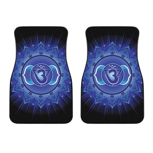 Ajna Chakra Mandala Print Front Car Floor Mats