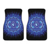 Ajna Chakra Mandala Print Front Car Floor Mats