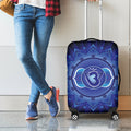 Ajna Chakra Mandala Print Luggage Cover