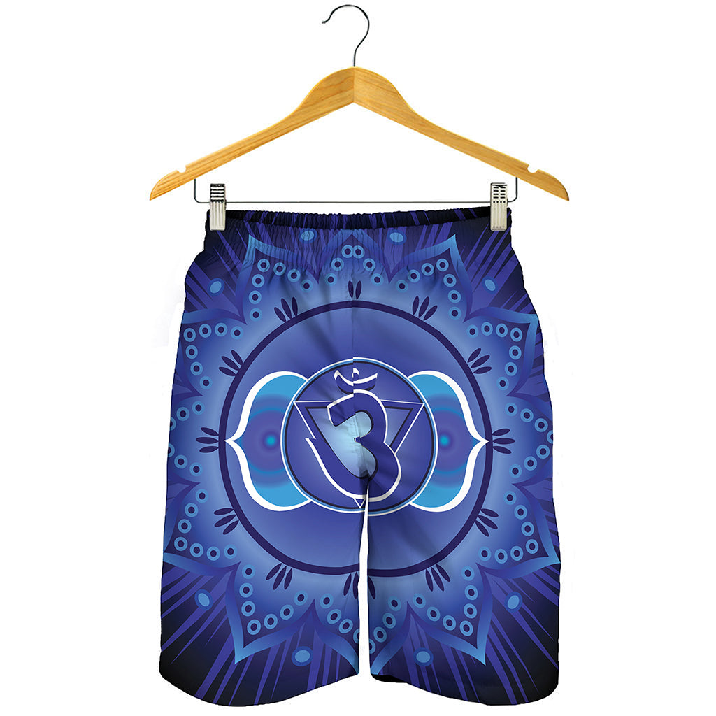 Ajna Chakra Mandala Print Men's Shorts