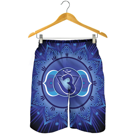 Ajna Chakra Mandala Print Men's Shorts