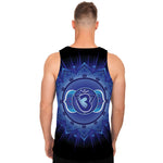 Ajna Chakra Mandala Print Men's Tank Top