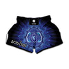 Ajna Chakra Mandala Print Muay Thai Boxing Shorts