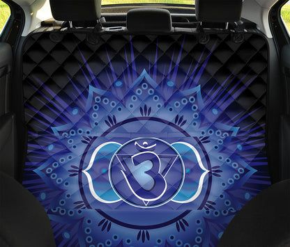 Ajna Chakra Mandala Print Pet Car Back Seat Cover