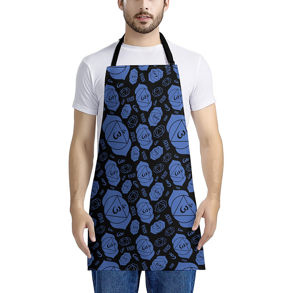 Ajna Chakra Pattern Print Apron