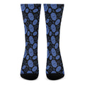 Ajna Chakra Pattern Print Crew Socks