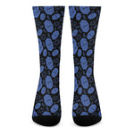 Ajna Chakra Pattern Print Crew Socks