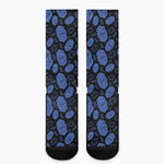 Ajna Chakra Pattern Print Crew Socks