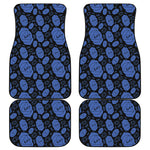 Ajna Chakra Pattern Print Front and Back Car Floor Mats