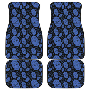 Ajna Chakra Pattern Print Front and Back Car Floor Mats