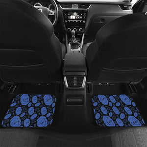 Ajna Chakra Pattern Print Front and Back Car Floor Mats