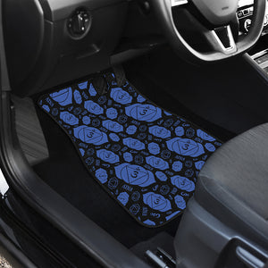 Ajna Chakra Pattern Print Front and Back Car Floor Mats