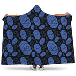 Ajna Chakra Pattern Print Hooded Blanket