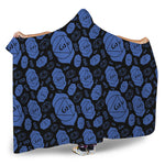 Ajna Chakra Pattern Print Hooded Blanket