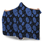 Ajna Chakra Pattern Print Hooded Blanket