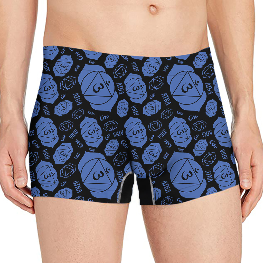 Ajna Chakra Pattern Print Men's Boxer Briefs