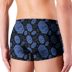 Ajna Chakra Pattern Print Men's Boxer Briefs